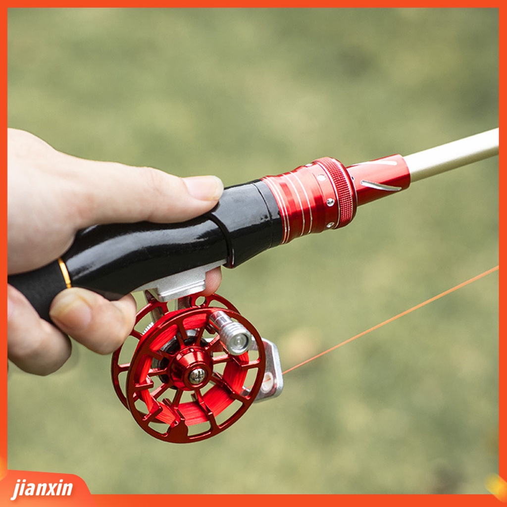 (In Stock) Gulungan Pancing Bertulang Standar/ Gaya Ringan Meningkatkan Kekuatan Keseluruhan Peralatan Memancing Roda Pancing Es Yang Nyaman