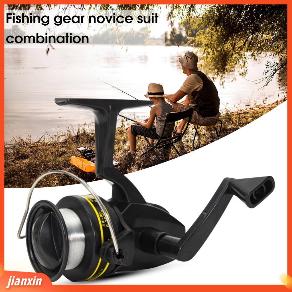 (In Stock) 12Pcs /Set Alat Pancing Tahan Aus Lengkap Compact Portable Fishing Rod Lures Spincast Reel Combo Fishing Tackle