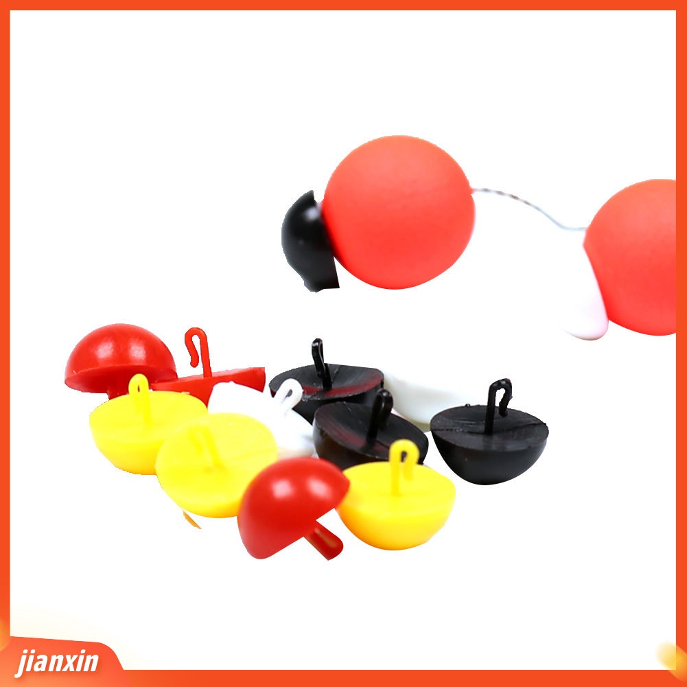 (In Stock) 20Pcs 12mm Carp Fishing Sight Stops Plastik Sumbat Tackle Alat Aksesoris