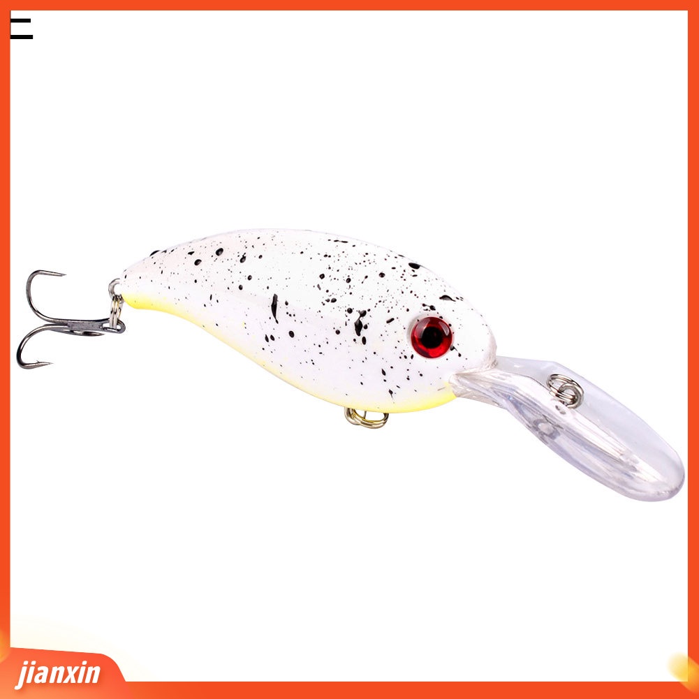 (In Stock) 10cm 14.52g Umpan Pancing Buatan Umpan Engkol Keras Wobbler Tackle Dengan Pengait