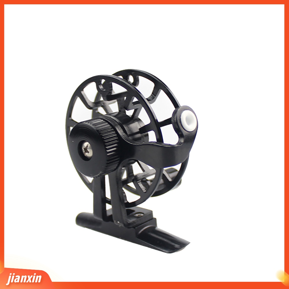 (In Stock) Perlengkapan Memancing Aluminium Alloy Fly Fish Reel Mantan Ice Line Vessel Wheel Tool