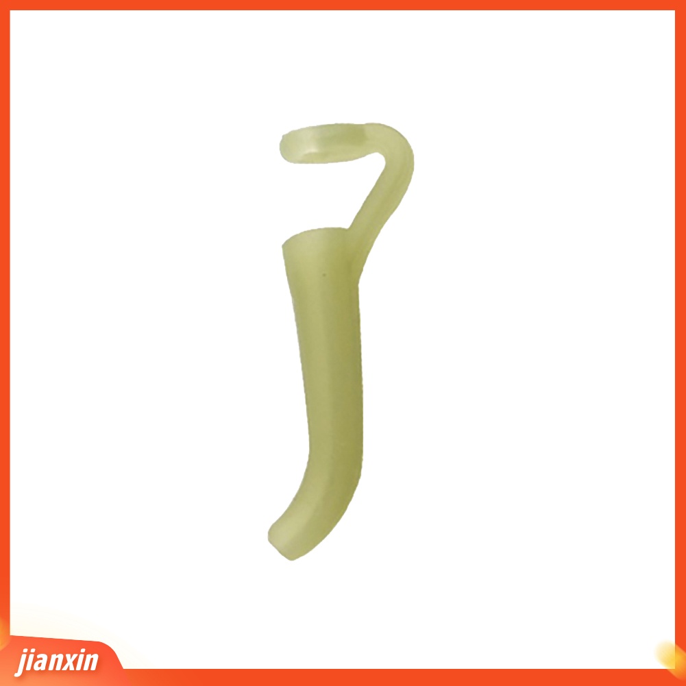(In Stock) 10Pcs Fishing Tackle Lembut Tabung Silikon Pop-Up Hook Aligner Anti-Intertwine Alat