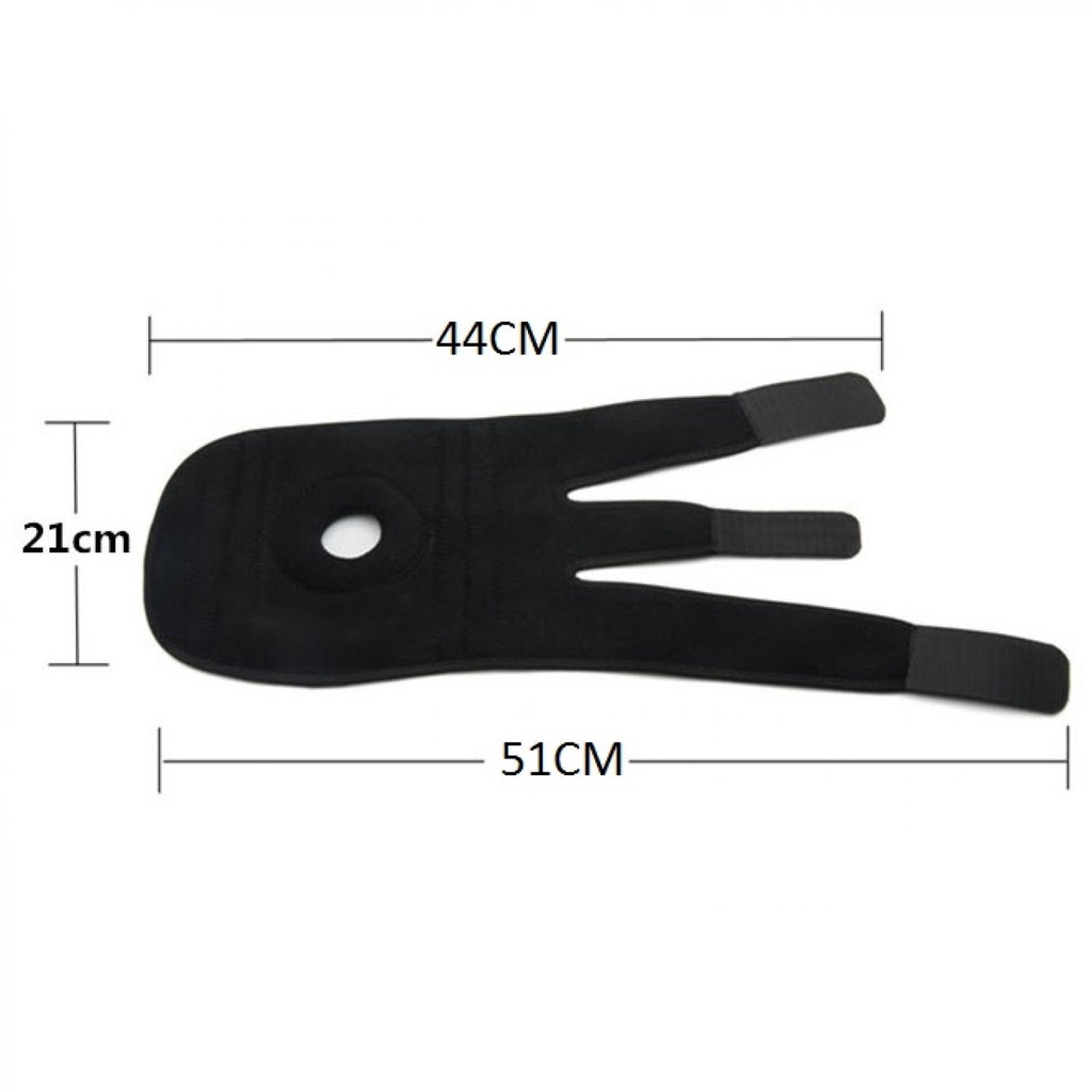 Pelindung Lutut Aolikes Super Foam Knee Pad Support Brace Nylon Running Fitness Cycling Gym