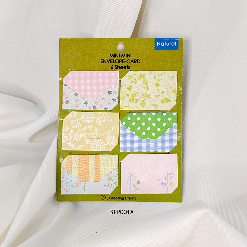 

[LEVENTIS] Aksesoris Scrapbook Mini Amplop Greeting Motif SPP-RA001