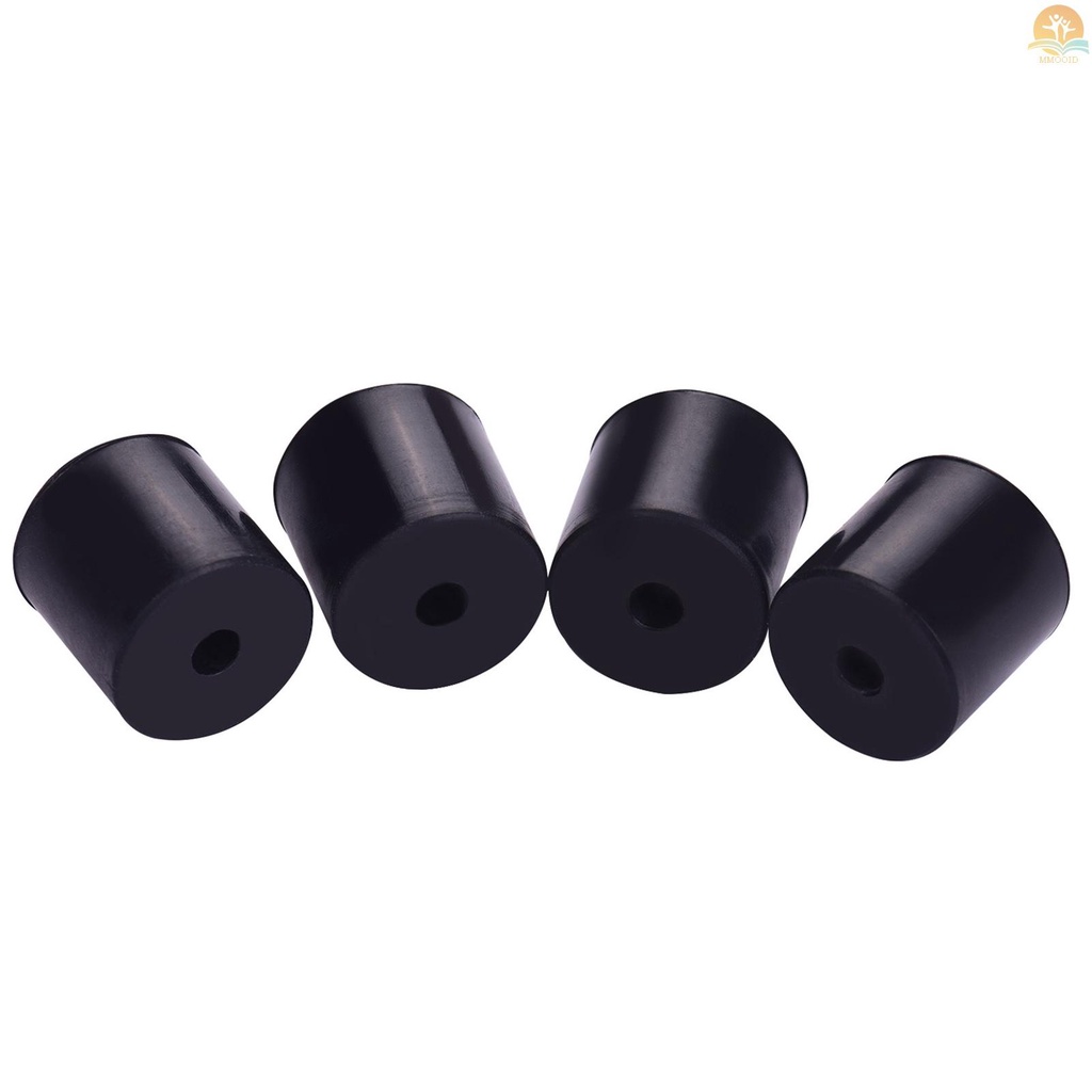 In Stock 4pcs Silikon Solid Spacer Hot Bed Leveling Silika Kolom 16mm Tahan Suhu Tinggi Kompatibel Dengan Ender-3/Ender-5/CR-X/CR-10 /CR-10S 3D Printer