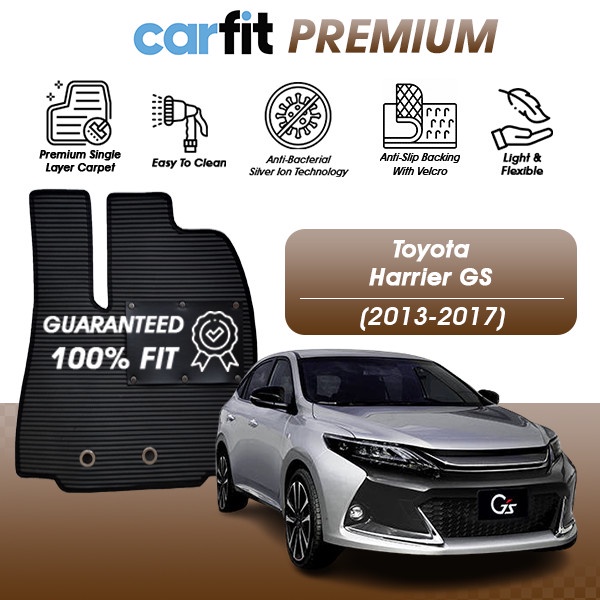 CARFIT PREMIUM Toyota Harrier GS Karpet Mobil EVA 1 Lapis 2013-2017