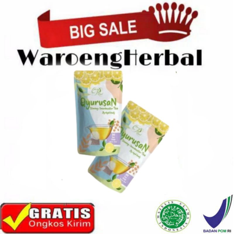 

100% ASLI QYURUSAN SLIMING TEA AND IMUN BOOSTER BY RHAJAB