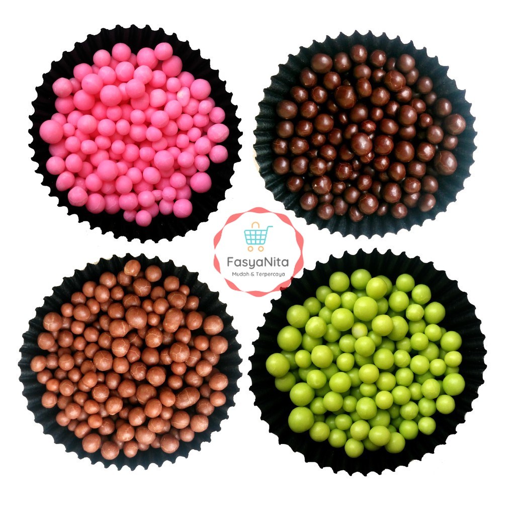 

CRISPY BALL 100GR - CRUNCHY BALL - CRISPY CAVIAR - TOPPING DONAT - CRISPY MINI BALL - BOLA KRISPI
