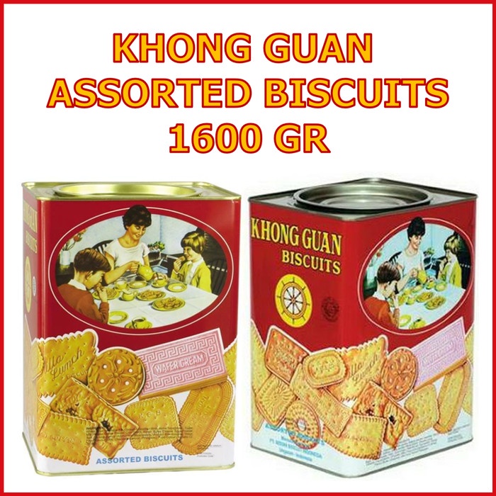 

✨Ready Stok✨ - Khong Guan Assorted Biskuit [1600 gr]