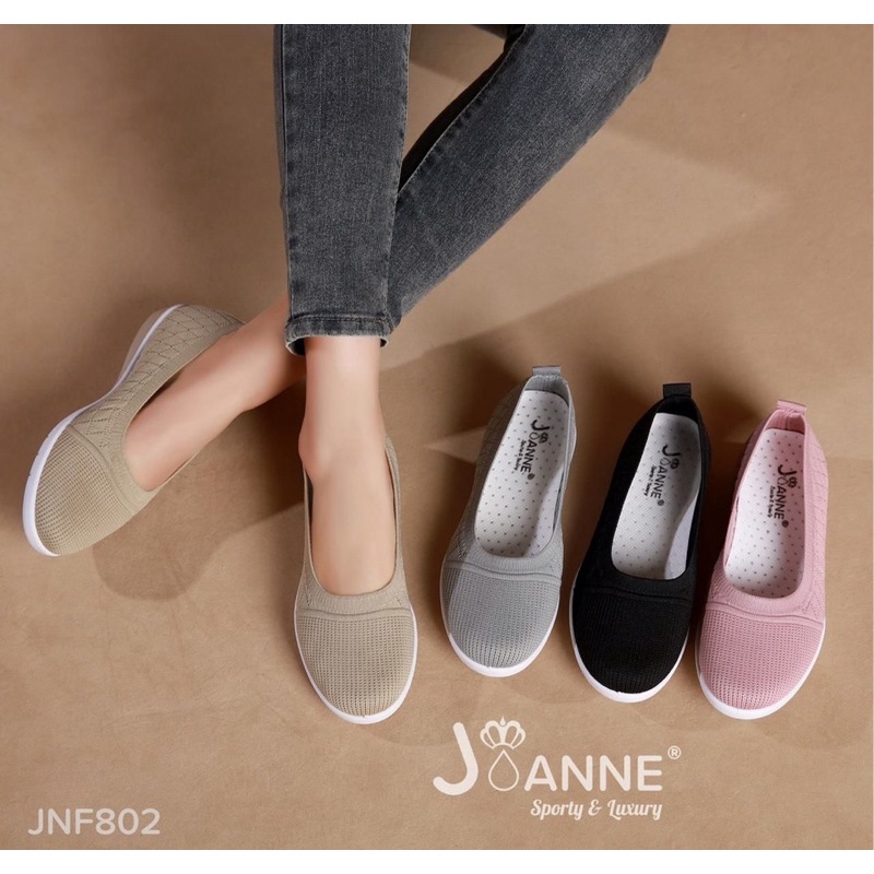 JOANNE FLYKNIT FLAT SHOES JNF802 SEPATU FLAT WANITA
