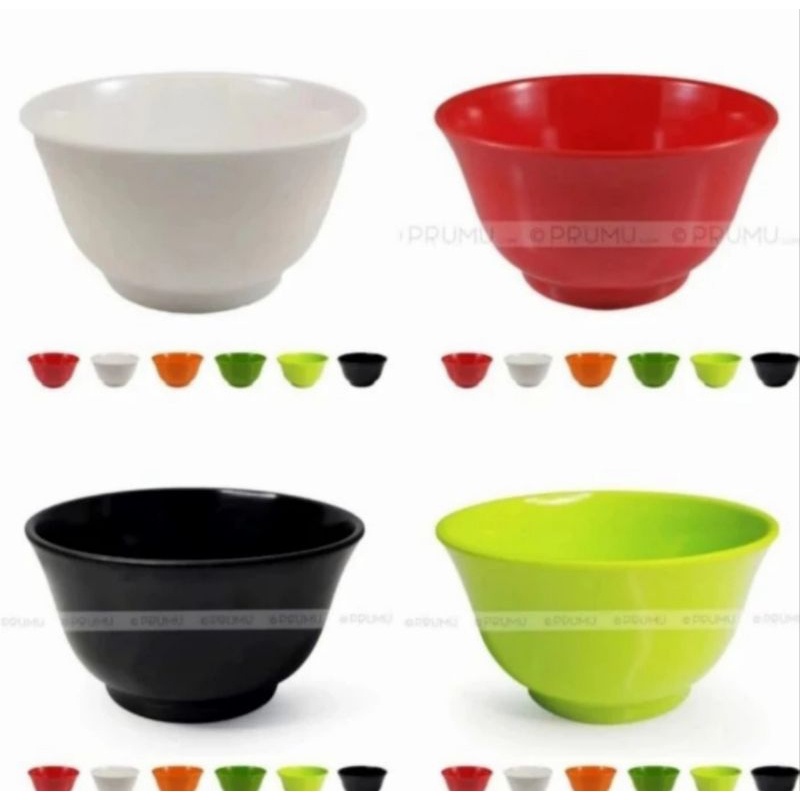 Mangkok Kecil Melamin | Mangkok Kuah Melamin | Mangkok Melamin - M 339