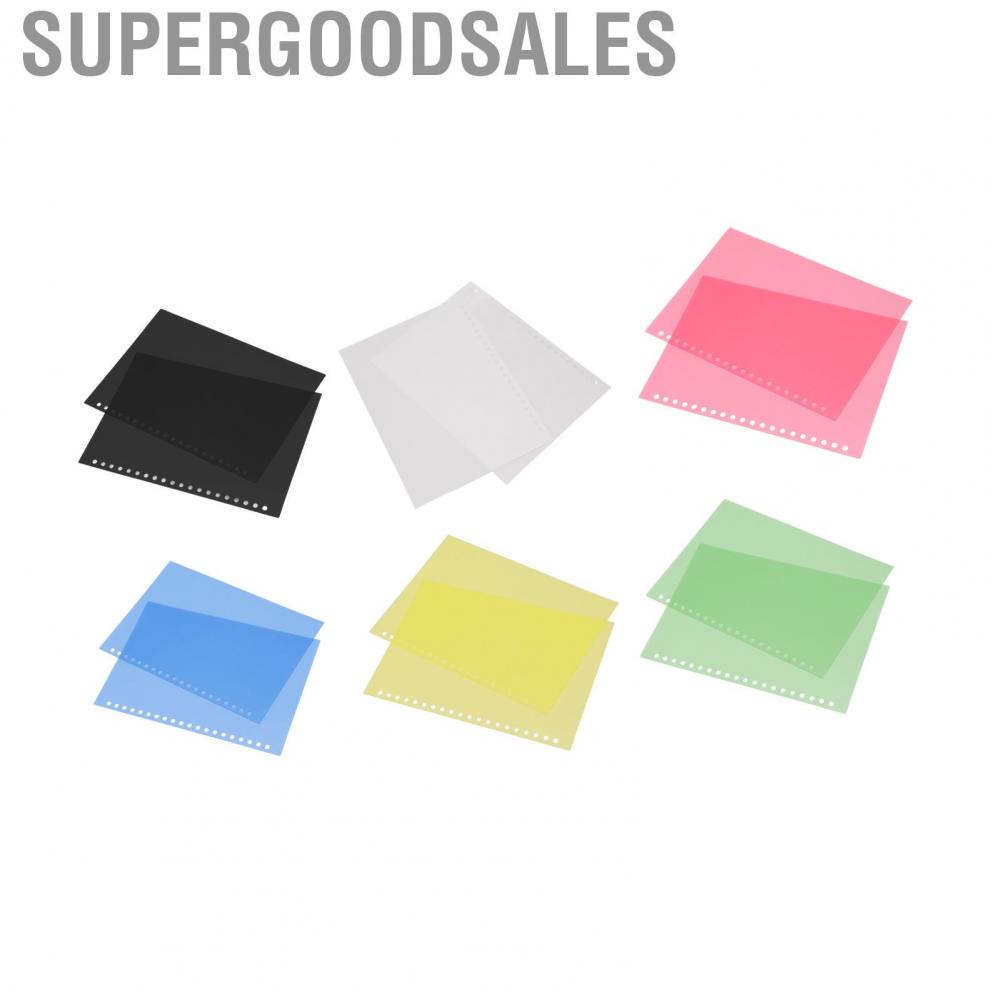 Supergoodsales Binding Presentation Cover  Sheet Protector Easy Cleaning PP Plastic for Report