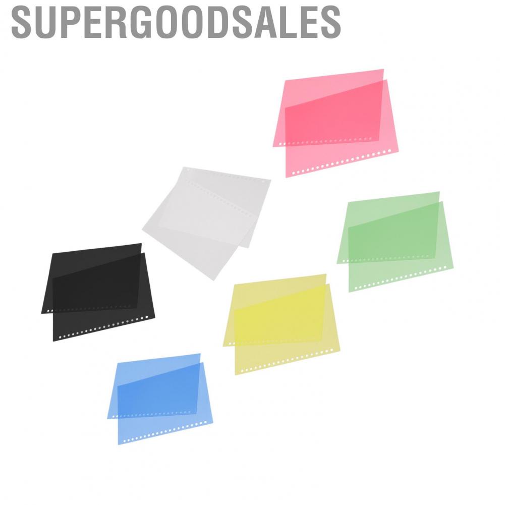 Supergoodsales Binding Presentation Cover  Sheet Protector Easy Cleaning PP Plastic for Report