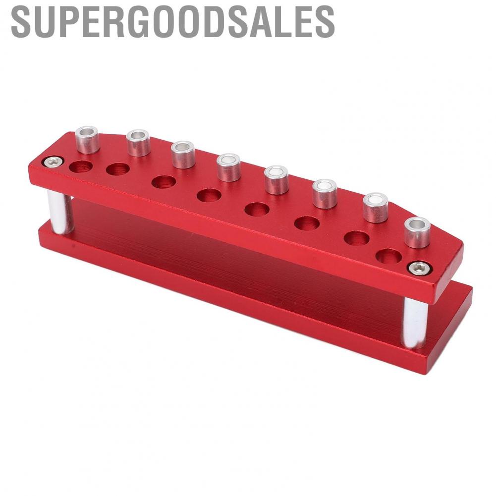 Supergoodsales Screwdriver Stand  Space Saving 8 Holes Lightweight Storage Rack for Tweezers