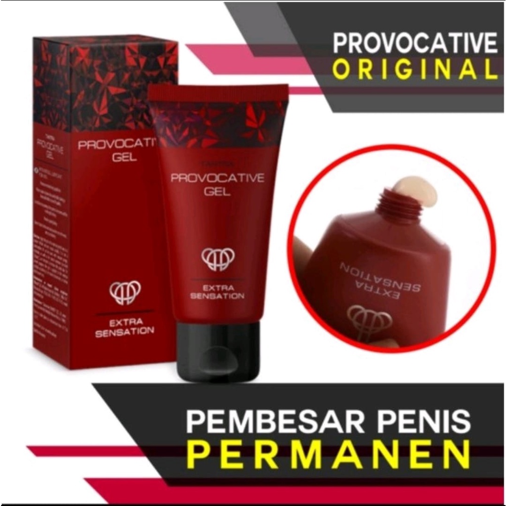 BC4 [COD] provocative gel original asli 50ml obat pembesar alatvital pria permanen bpom yg ampuh 5x 