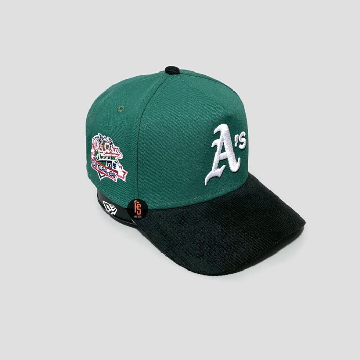 TOPI NEW ERA ORIGINAL A FRAME VCOR WS 1989 OAKLAND ATHLETICS GREEN B