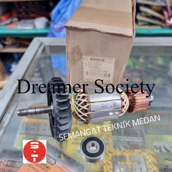 Berkualitas GWS22-180 ARMATURE ANGKER MESIN GERINDA TANGAN 7" BOSCH GWS 22-180 HBK609