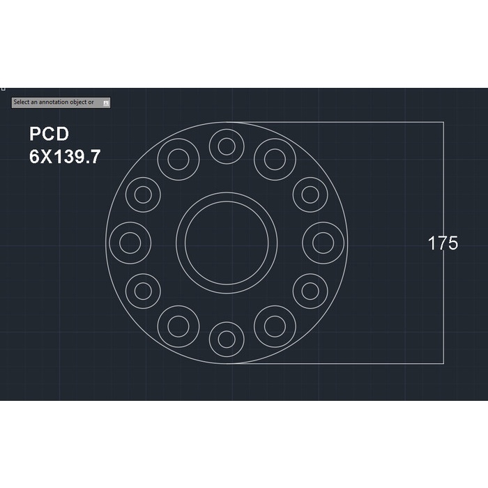 Adaptor Velg 5x139,7 6x139,7 Tebal 2cm 2,2cm 2,5cm 3cm - Tebal 30mm, 5x139,7