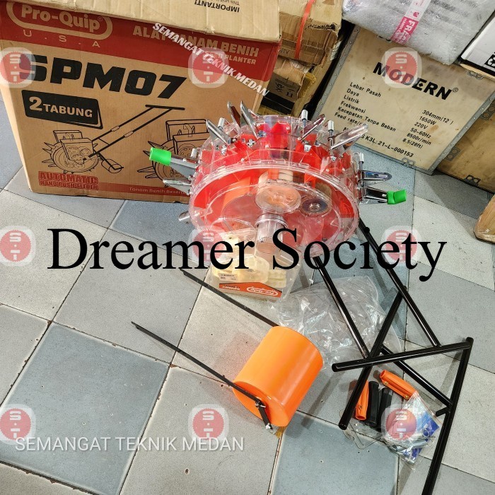 Berkualitas SPM07 ALAT TANAM PUPUK BENIH BIBIT KACANG 2 TABUNG PROQUIP SPM 07 TGM871