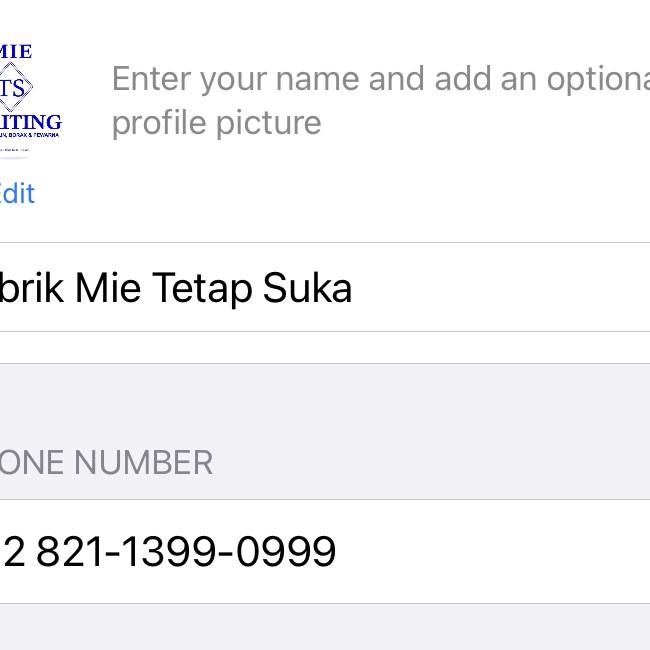 

Mie Ramen Mentah Specia