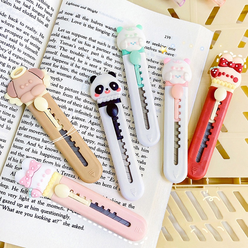 

CUTTER LUCU MOTIF HEWAN / CUTTER AESTHETIC / PISAU KECIL KARAKTER LG