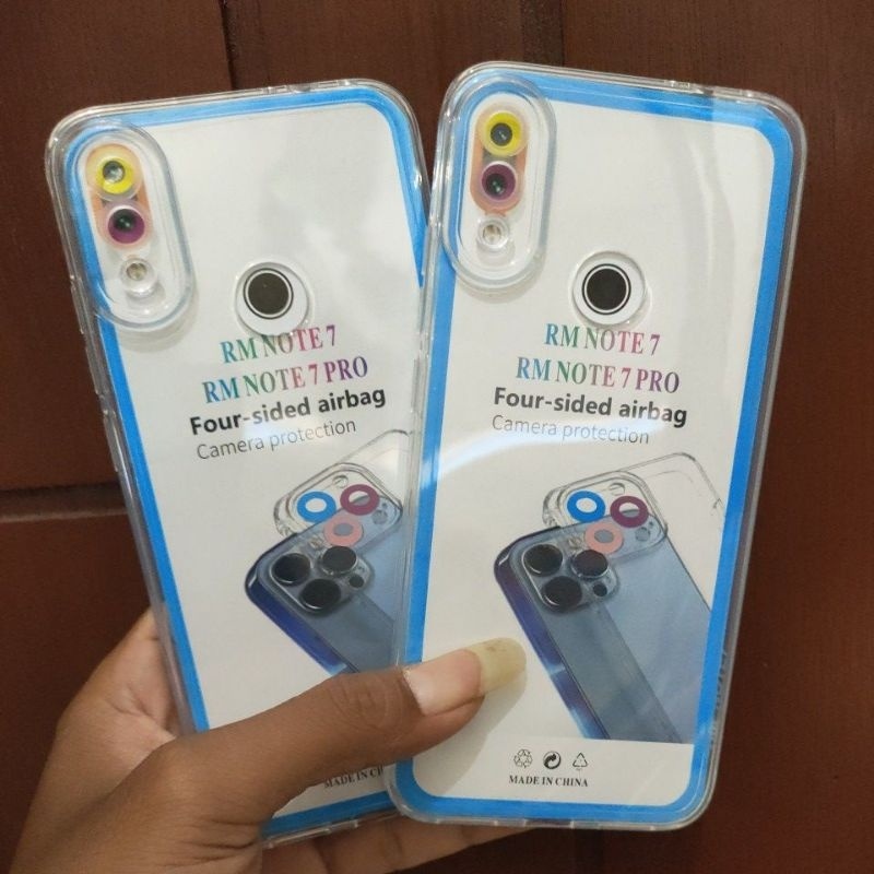 Silikon Case Bening REDMI NOTE 7 NOTE 7 PRO Softcase Space TPU Casing Transparan