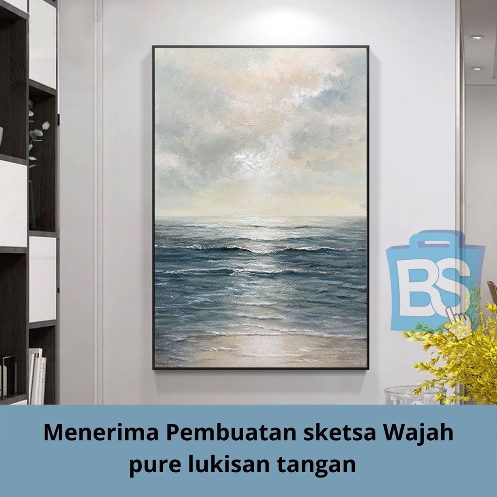 Lukisan abstrak, Seni abstrak, Dekorasi pantai, Dekorasi rumah, Lukisan minyak besar, Seni laut, Luk