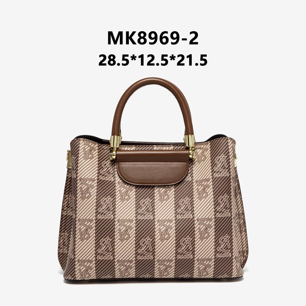 【ZAZIE】-Tas Slempang Bahu Fashion Wanita Bahan PU Leather ( 8969 ) 【ZAZIE】-Tas Slempang Bahu Fashion