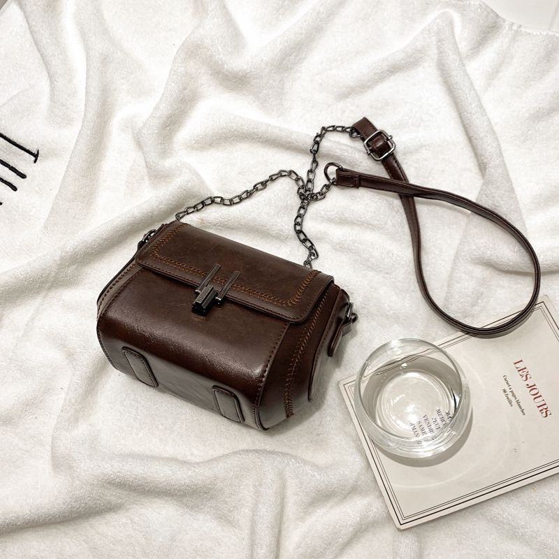 [ COD✅ ] Aroana Bag Tas Fashion Wanita Retro Wanita Versi Korea All-match Messenger Simple All-match