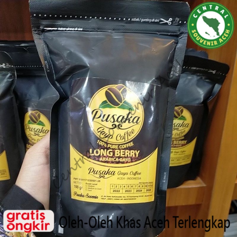 

kopi Gayo Long berry