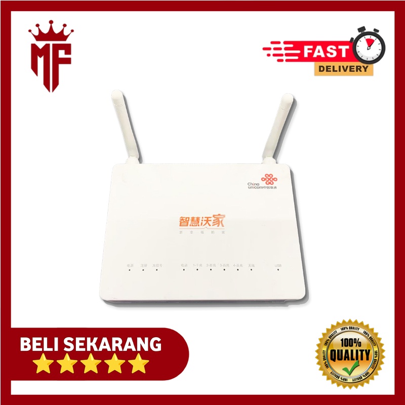 Modem Xpon China Unicom F477 Second Tanpa Adaptor