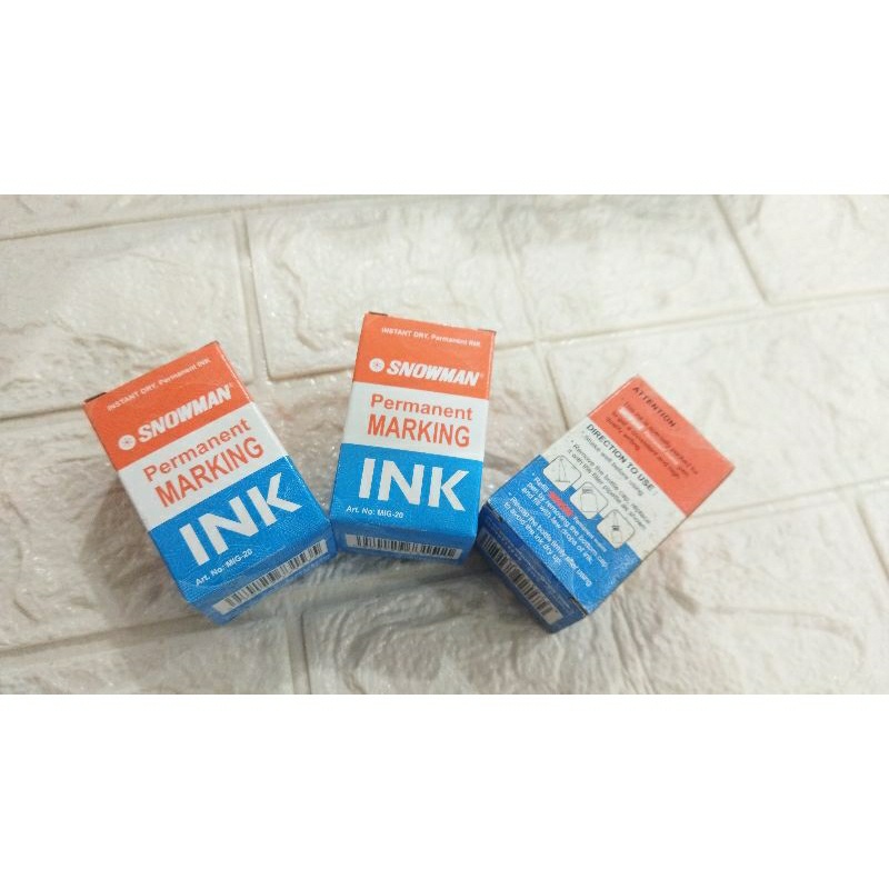 

isi ulang tinta SNOWMAN PERMANENT MARKING