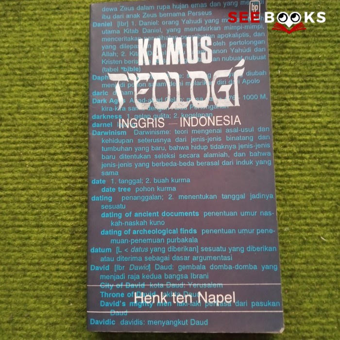 Seebooks - Kamus teologi inggris indonesia