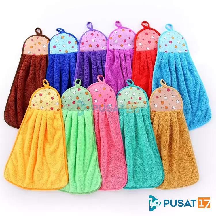 MICROFIBER GANTUNG LAP TANGAN GANTUNG HANDUK TANGAN SERBET GANTUNG