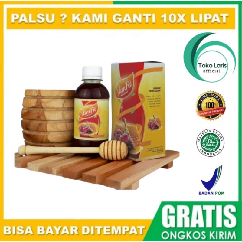 

(GHA)MADU SLIMFIT KURMA Penghilang Lemak Penurun Berat Badan HALAL