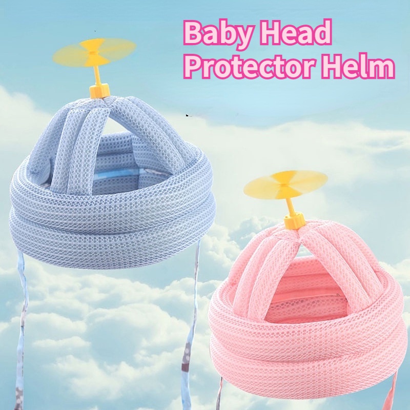 Topi Pelindung Kepala Bayi Anti Bentur Lucu Baby Head Protector Helm Pelindung Kepala Bayi Topi Anak