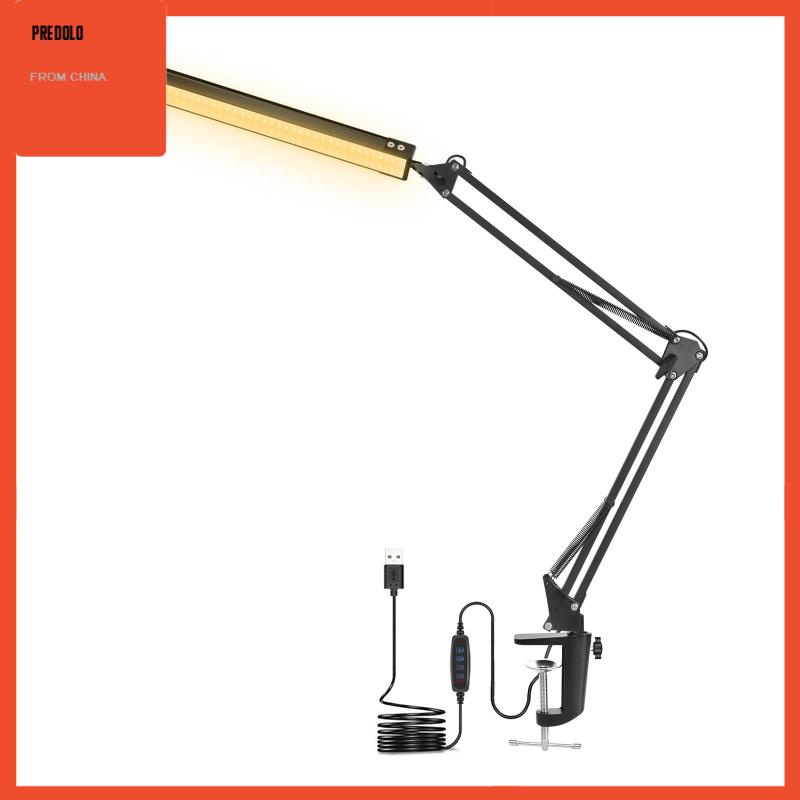 [Predolo] Meja Adjusable LED Dimmable Dg Penjepit