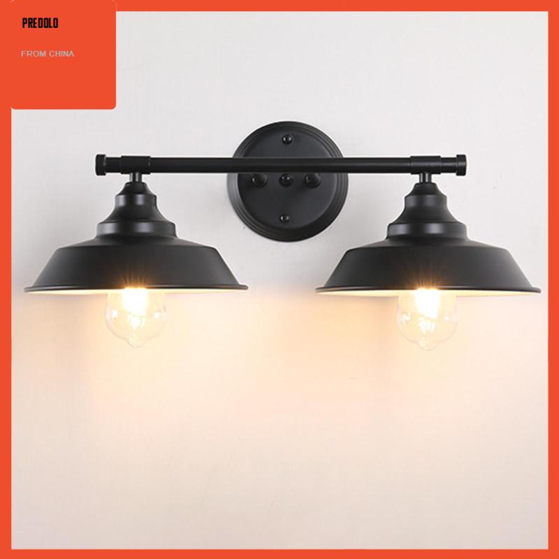 [Predolo] Industrial Wall Sconce Wall Lamp Perlengkapan Pencahayaan Garasi Ruang Makan