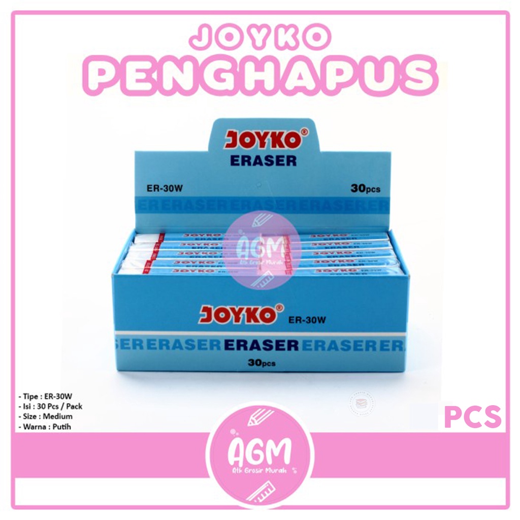 

JOYKO - Penghapus Medium Putih ER-30W - Pcs