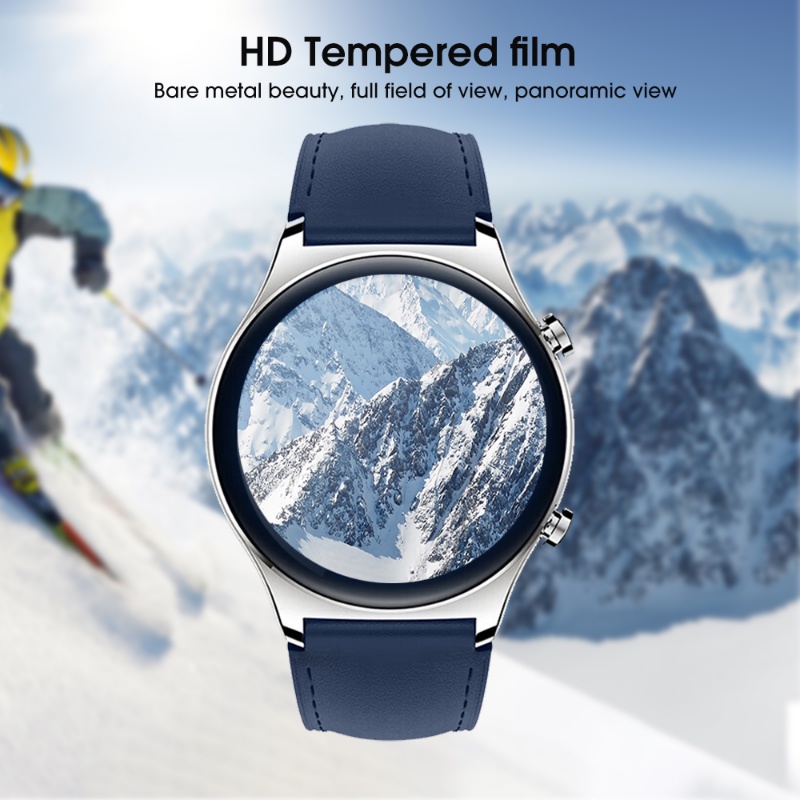 3pcs Ultra-clear Tipis Anti-fingerprint Watch Films Dustproof Hydrophobic Oleophobic Smart Watch Pelindung Layar Untuk Honor Watch GS 3i