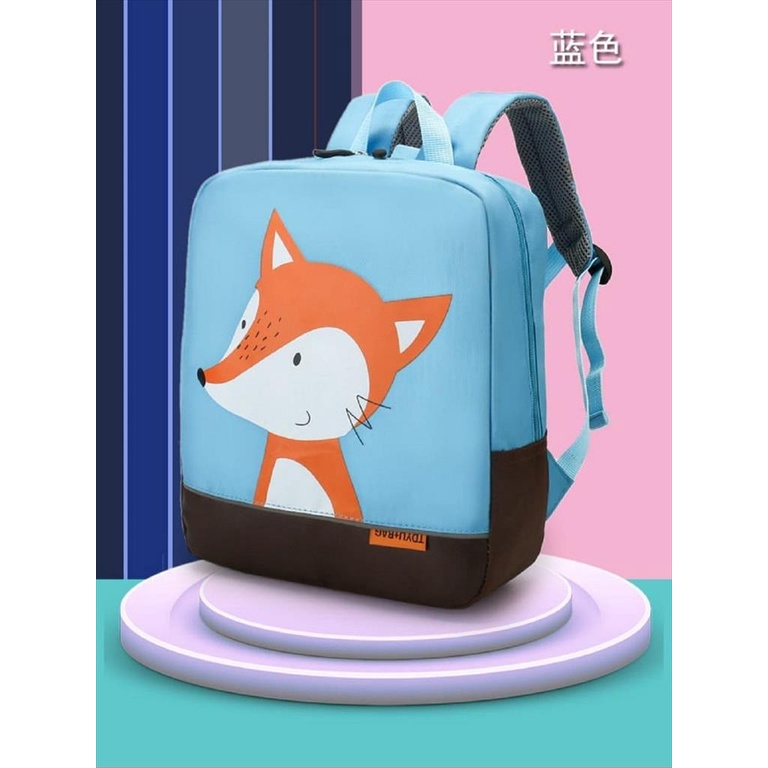 LS 538 - Ransel Melisa Printing Tas Punggung Backpack Karakter Lucu Anak Sekolah Korean Style