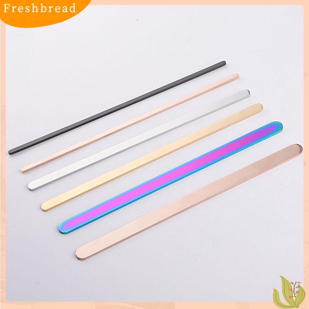 &lt; Freshbread &gt; Cuff Bangle Daya Tahan Tinggi Karat-Bukti Stainless Steel Stamping Ukiran DIY Kosong Manset Gelang Dekorasi Hadiah Ulang Tahun