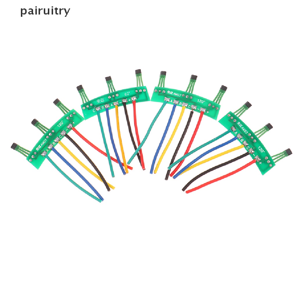Prt 1Pc Sensor Aula Motor Brushless Daya Tinggi Dengan Plat Dan Kawat3144 413 41F 43F Electric Motor Hall PCB Komponen Kendaraan Listrik Roda Dua Brushless Motor Hall Board PRT