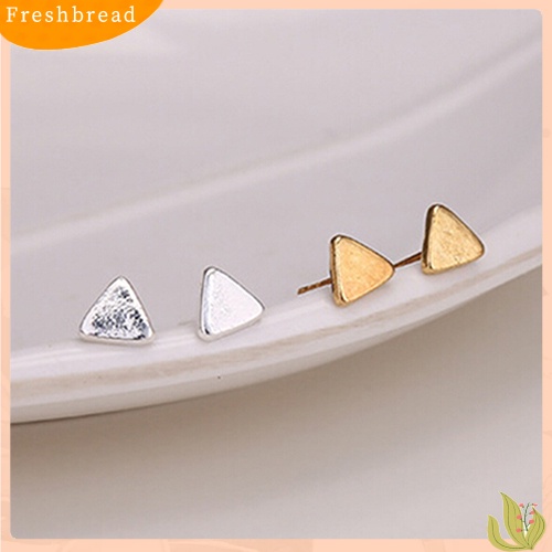 < Freshbread > 6pasang/Set Lucu Wanita Bentuk Geometris Kecil Telinga Studs Earrings Ear Jewelry