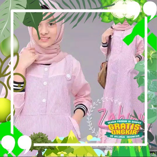 Baju Gamis Wanita Remaja Brukat Terbaru 2021 Maxi Lavisa Model Trand Kekinian Bahan Brokat Tulang Im