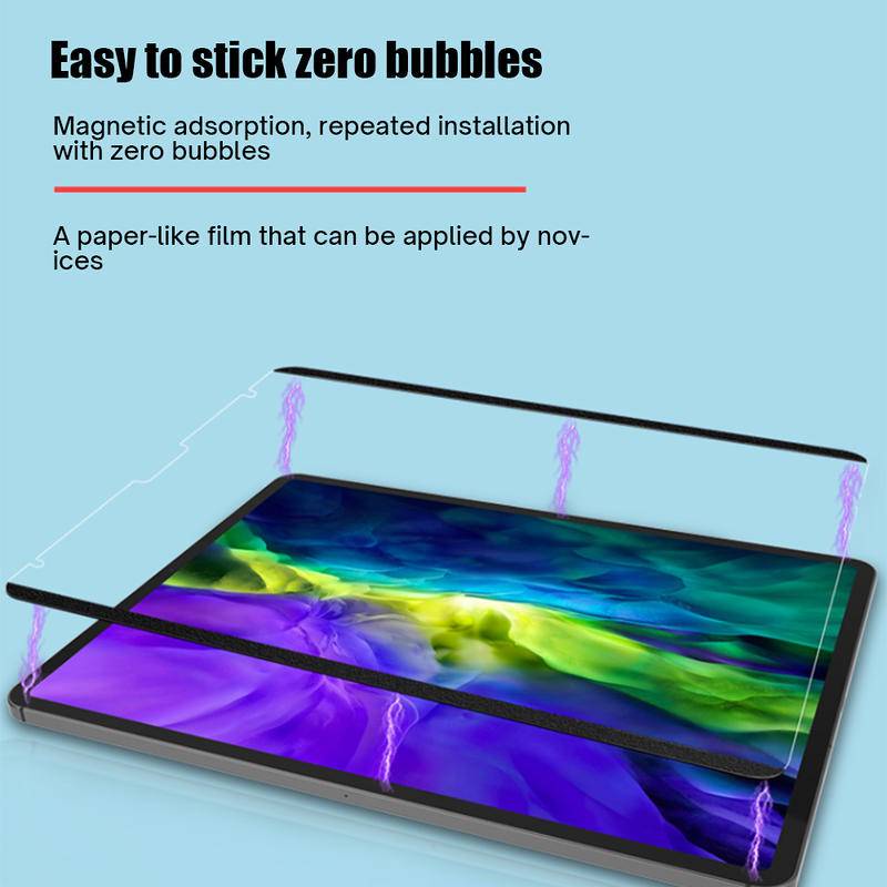 Film Pelindung Layar Magnetik Untuk Xiaomi Pad 5pro 11 12.4 inch Removable Magnetic Attraction Untuk Redmi Pad 10.61