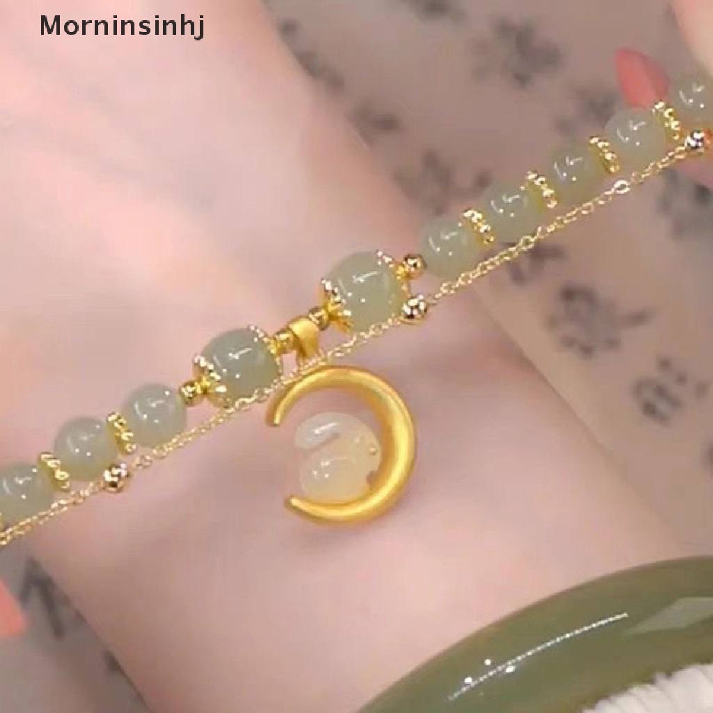 Mornin 2023terbaru Trendi Lucu Kelinci Pesona Gelang Wanita Perempuan Keberuntungan Manik-Manik Gelang Hadiah Teman Ulang Tahun id