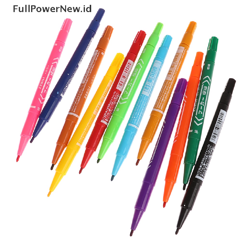 Power Dual-Tip Skin Marker Pen Penanda Posisi Tato Alat Tato ID