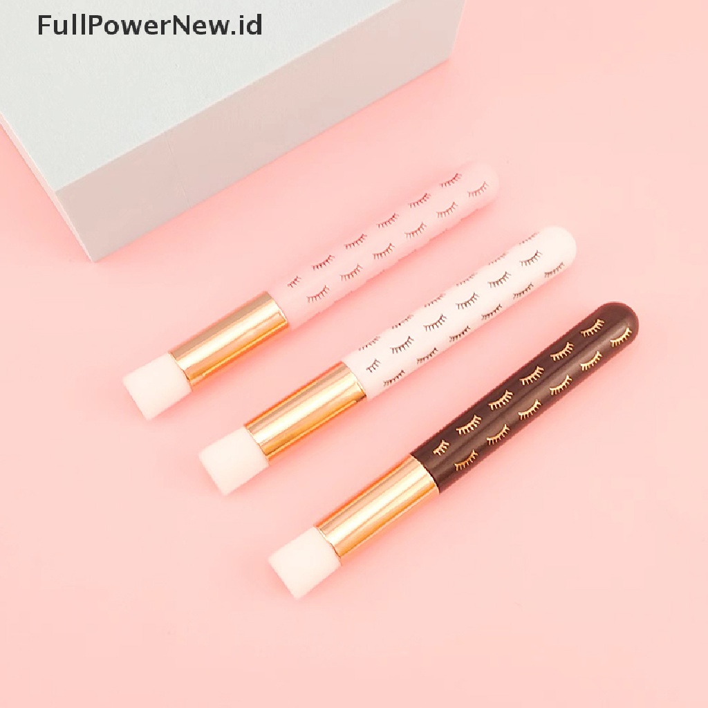 Power 5pcs Sikat Pembersih Bulu Mata Sikat Shampo Bulu Mata Brush Kosmetik ID