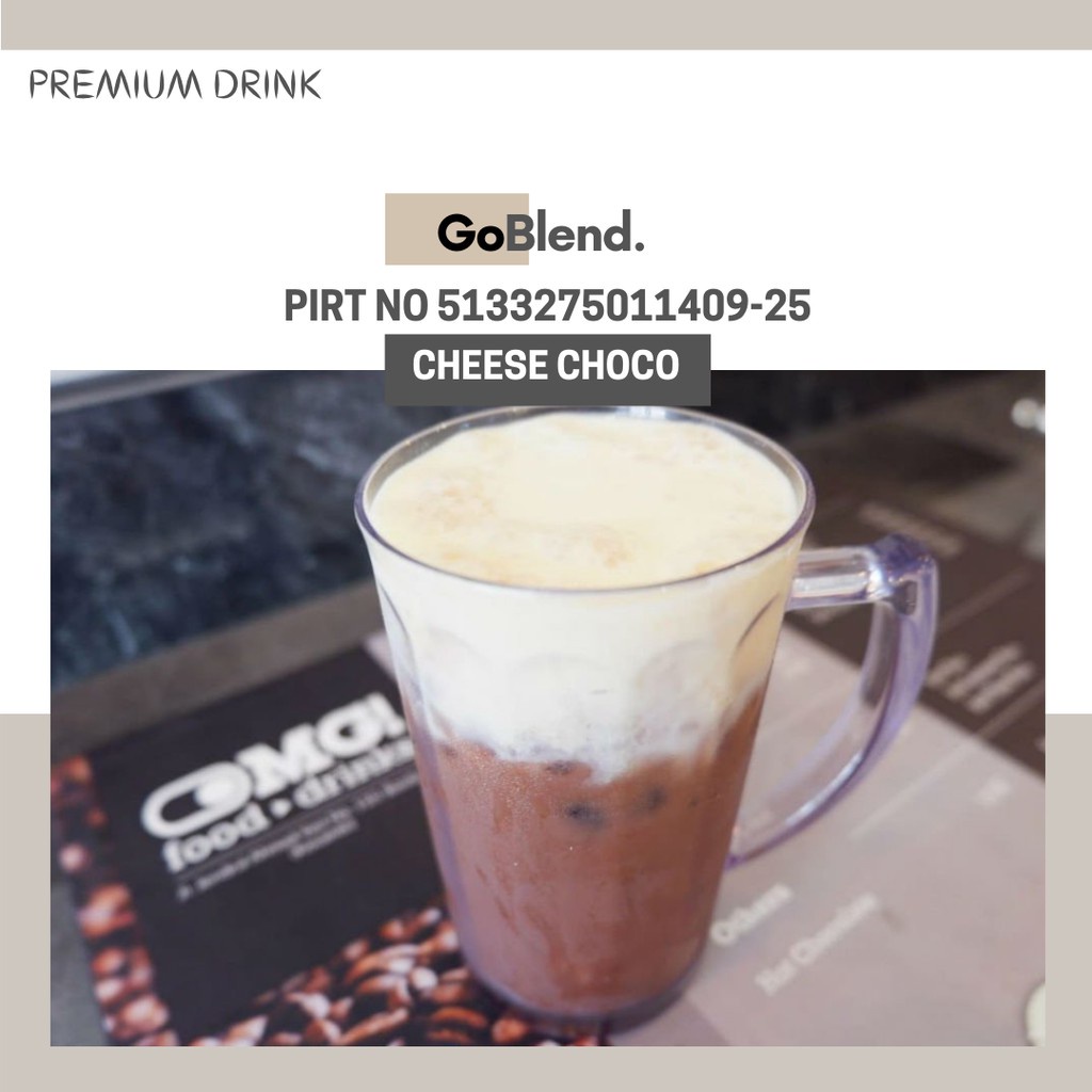 

[Ready-Stock] Bubuk Rasa Choco Cheese 1kg - Bubuk Minuman - Serbuk Minuman